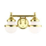 Bathroom Fixtures Two Lights by Livex Lighting ( 107 | 5712-02 Oldwick ) 