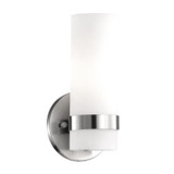 Sconces Single Glass by Kuzco Lighting ( 347 | WS9809-BN Milano ) 