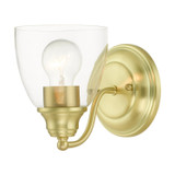 Sconces Single Glass by Livex Lighting ( 107 | 15131-12 Montgomery ) 