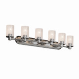 Bathroom Fixtures Five+Lights by Justice Designs ( 102 | FSN-8516-10-SEED-CROM-LED6-4200 Fusion ) 