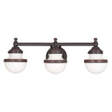 Bathroom Fixtures Three Lights by Livex Lighting ( 107 | 5713-67 Oldwick ) 