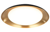 Flush Mounts Glass Down by Matteo Lighting ( 423 | M12215BKAG Lalonde ) 