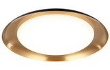 Flush Mounts Glass Down by Matteo Lighting ( 423 | M12218BKAG Lalonde ) 