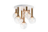 Flush Mounts Multi-Port/Cluster by Matteo Lighting ( 423 | X75307AGCL Stellar ) 