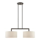 Linear/Island 2 Light Bar by Livex Lighting ( 107 | 49292-92 Monroe ) 