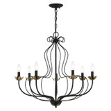 Mid. Chandeliers Candle by Livex Lighting ( 107 | 42907-04 Katarina ) 