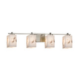 Bathroom Fixtures Four Lights by Justice Designs ( 102 | FAL-8444-15-NCKL LumenAria ) 