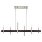 Linear/Island 4 Light + by Livex Lighting ( 107 | 49336-91 Denmark ) 