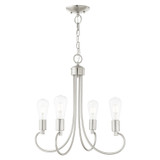 Mini Chandeliers Candle by Livex Lighting ( 107 | 42924-91 Bari ) 