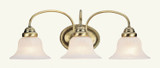 Bathroom Fixtures Three Lights by Livex Lighting ( 107 | 1533-01 Edgemont ) 