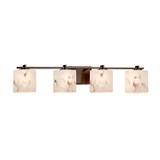 Bathroom Fixtures Four Lights by Justice Designs ( 102 | FAL-8444-30-DBRZ LumenAria ) 