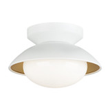Flush Mounts Metal Shade by Matteo Lighting ( 423 | M13101WHOP Hatley ) 