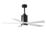 Fans Damp Location by Matthews Fan Company ( 101 | PA5-BK-MWH-52 Patricia ) 