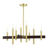 Mid. Chandeliers Candle by Livex Lighting ( 107 | 49348-12 Denmark ) 
