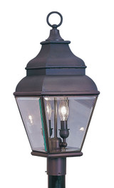 Exterior Post/Pier Head by Livex Lighting ( 107 | 2592-07 Exeter ) 