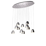 Pendants Multi-port/Cascade by Maxilite ( 501 | MX 2195-11LED Cento ) 