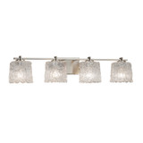   by Justice Designs ( 102 | GLA-8444-30-LACE-NCKL Veneto Luce ) 