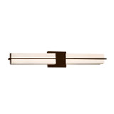Bathroom Fixtures Cylindrical / Linear by Justice Designs ( 102 | FSN-9055-OPAL-DBRZ Fusion ) 