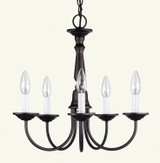Mini Chandeliers Candle by Livex Lighting ( 107 | 6030-07 Home Basics ) 