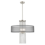 Pendants Drum Shade by Livex Lighting ( 107 | 43205-91 Bella Vista ) 