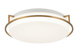 Flush Mounts Glass Down by Matteo Lighting ( 423 | M14112AG Brammerton ) 