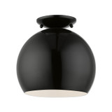 Flush Mounts Metal Shade by Livex Lighting ( 107 | 43390-68 Piedmont ) 