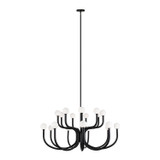 Large Chandeliers Glass Shade by Matteo Lighting ( 423 | C34218MBOP Joelle ) 