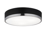 Flush Mounts Glass Down by Matteo Lighting ( 423 | M14303BKCH Trydor ) 