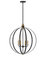 Mid. Chandeliers Sphere by Lark ( 531 | 83034BK Cirque ) 