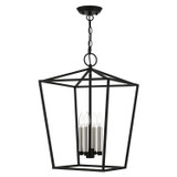 Foyer/Hall Lanterns Open Frame by Livex Lighting ( 107 | 49434-04 Devone ) 