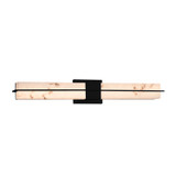 Bathroom Fixtures Cylindrical / Linear by Justice Designs ( 102 | FAL-9055-MBLK LumenAria ) 