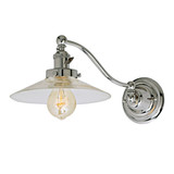 Sconces Single Glass by JVI Designs ( 261 | 1253-15 S1 Soho ) 