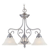 Mid. Chandeliers Glass Down by Livex Lighting ( 107 | 6133-91 Coronado ) 