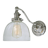 Sconces Single Glass by JVI Designs ( 261 | 1253-15 S5-CB Soho ) 