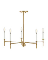 Mid. Chandeliers Candle by Lark ( 531 | 83075LCB Hux ) 