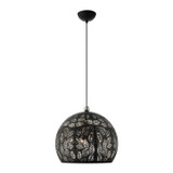 Pendants Metal Shade by Livex Lighting ( 107 | 49543-04 Chantilly ) 