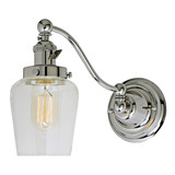 Sconces Single Glass by JVI Designs ( 261 | 1253-15 S9 Soho ) 