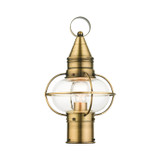 Exterior Post/Pier Head by Livex Lighting ( 107 | 26902-01 Newburyport ) 