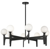 Mid. Chandeliers Glass Up by Matteo Lighting ( 423 | C34908MBOP Scriben ) 