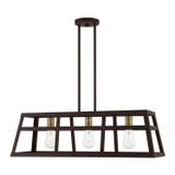 Linear/Island Open Frame by Livex Lighting ( 107 | 49563-07 Schofield ) 