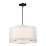 Pendants Drum Shade by Maxilite ( 501 | MX 2051R07 Salome ) 