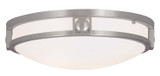 Flush Mounts Bowl Style by Livex Lighting ( 107 | 4487-91 Titania ) 