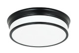Flush Mounts Bowl Style by Matteo Lighting ( 423 | M15401BK Navo ) 