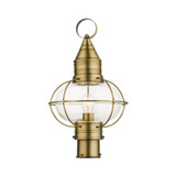 Exterior Post/Pier Head by Livex Lighting ( 107 | 26905-01 Newburyport ) 