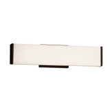 Bathroom Fixtures Cylindrical / Linear by Justice Designs ( 102 | FSN-8601-OPAL-DBRZ Fusion ) 