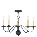 Mid. Chandeliers Candle by Livex Lighting ( 107 | 4495-04 Heritage ) 