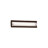 Bathroom Fixtures Cylindrical / Linear by Justice Designs ( 102 | FSN-8631-WEVE-DBRZ Fusion ) 