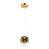Mini Pendants Glass Down by Matteo Lighting ( 423 | C37401AGAG Refrax ) 