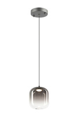 Mini Pendants Glass Down by Matteo Lighting ( 423 | C37401MBSM Refrax ) 