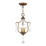 Mini Chandeliers Candle by Livex Lighting ( 107 | 6420-71 Chesterfield ) 
